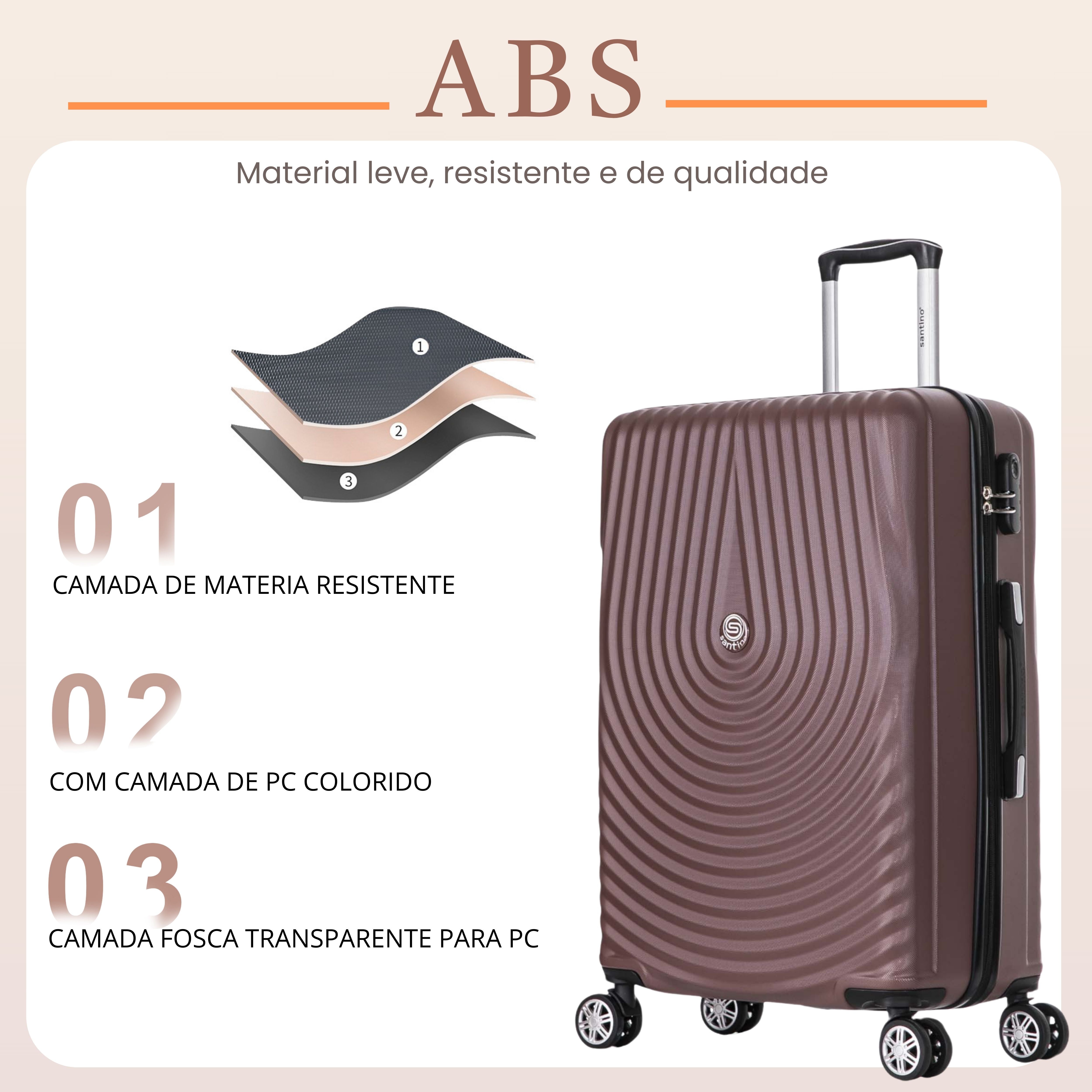 Santino M 360° Berlin Hardside Suitcase - AHSV206M