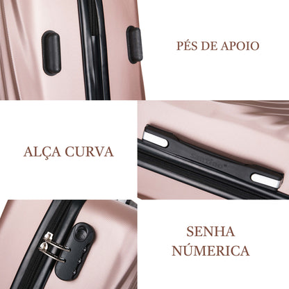 Santino 360° Berlin Hardside Carry-On Suitcase - AHSV206P