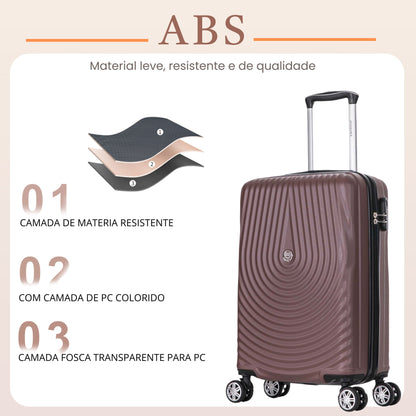 Santino 360° Berlin Hardside Carry-On Suitcase - AHSV206P