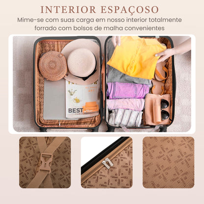 Santino 360° Berlin Hardside Carry-On Suitcase - AHSV206P