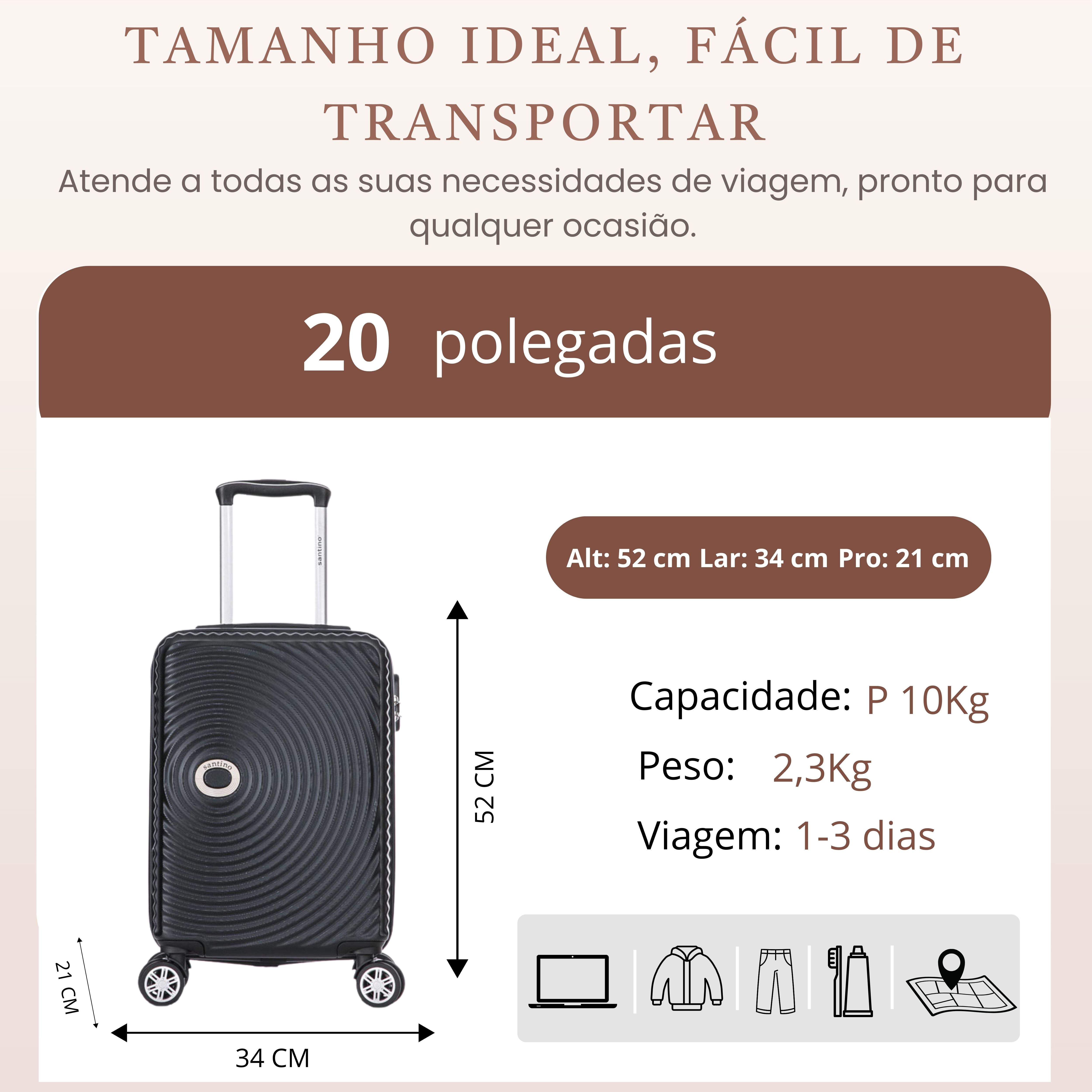 Tokyo Rigid 360° Santino Suitcase