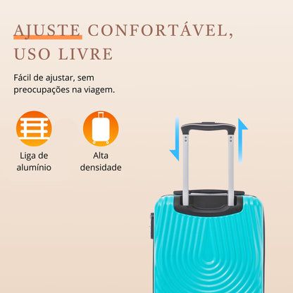Santino AHSV205P 360° Berlin Hardside Carry-On Suitcase