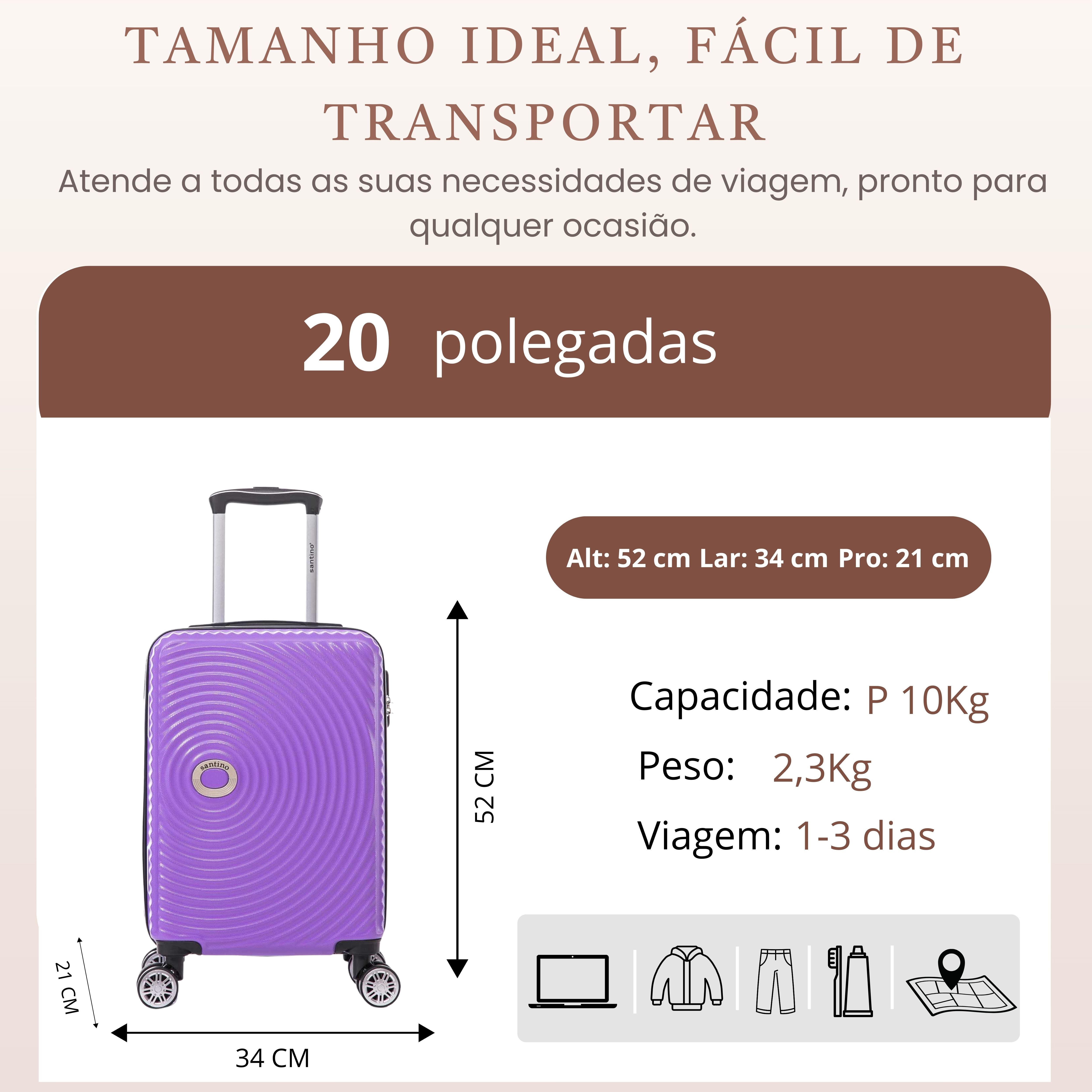 Tokyo Rigid 360° Santino Suitcase