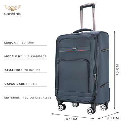 Hanoi Super Light Santino G Travel Suitcase - ALKV401G