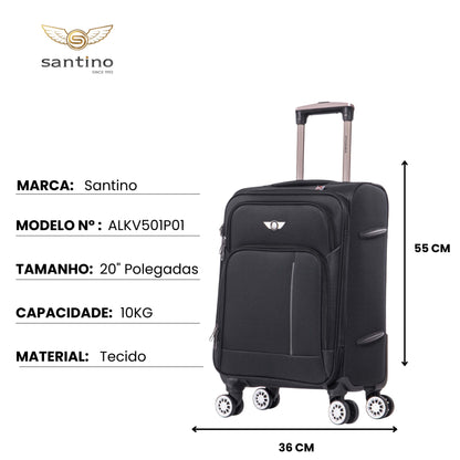 Santino Super Light Little Havana Luggage Set - LKV501J