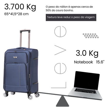 Santino Super Light Little Havana Luggage Set - LKV501J