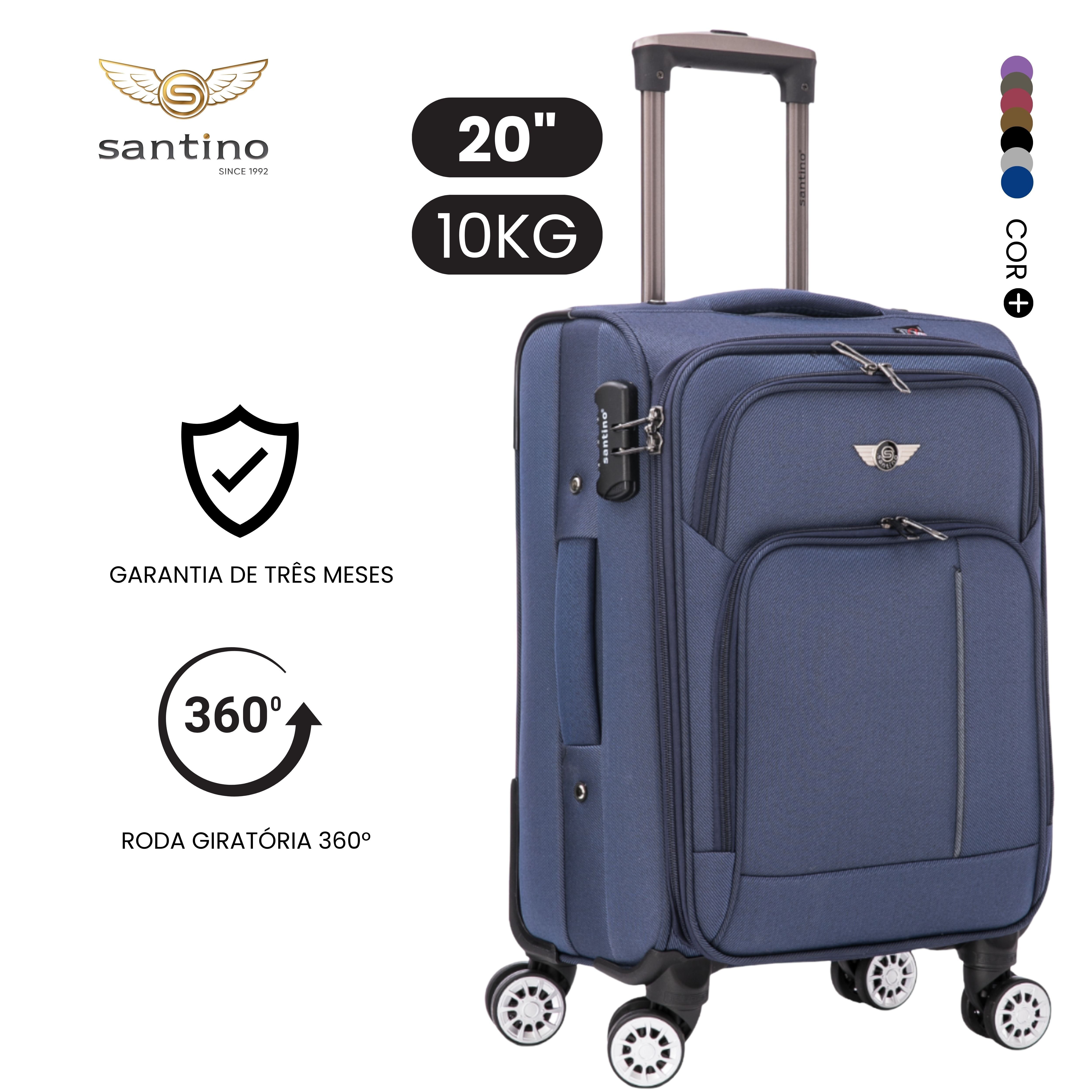 Santino Super Light Little Havana Luggage Set - LKV501J