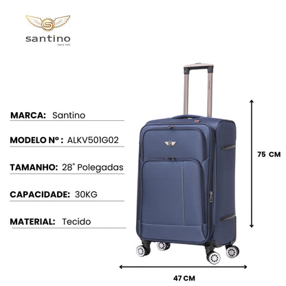 Santino Super Light Little Havana Luggage Set - LKV501J
