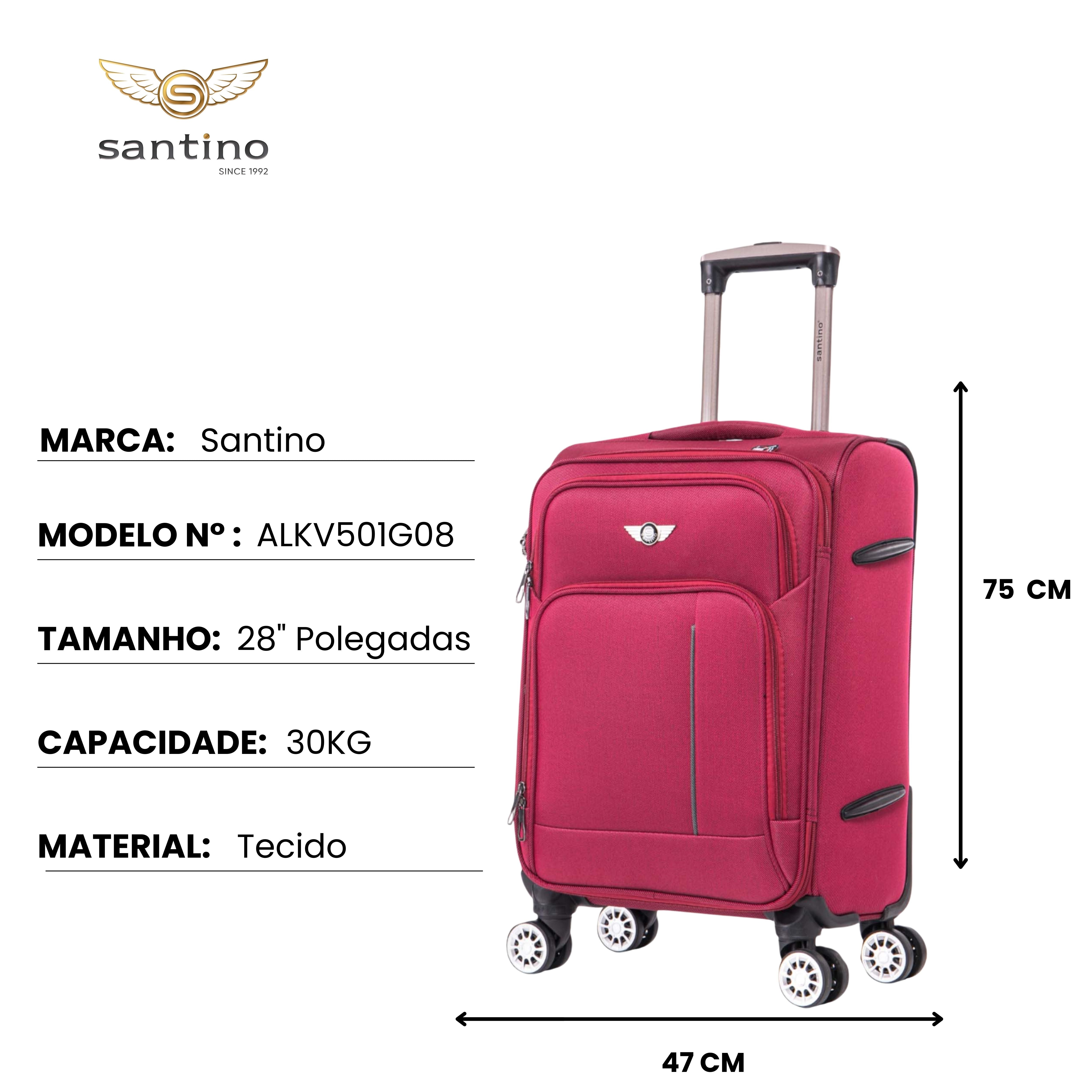 Santino Super Light Little Havana Luggage Set - LKV501J