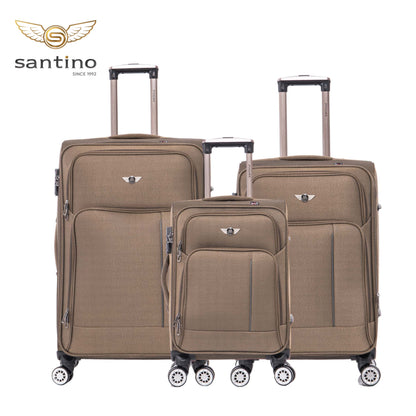 Santino Super Light Little Havana Luggage Set - LKV501J