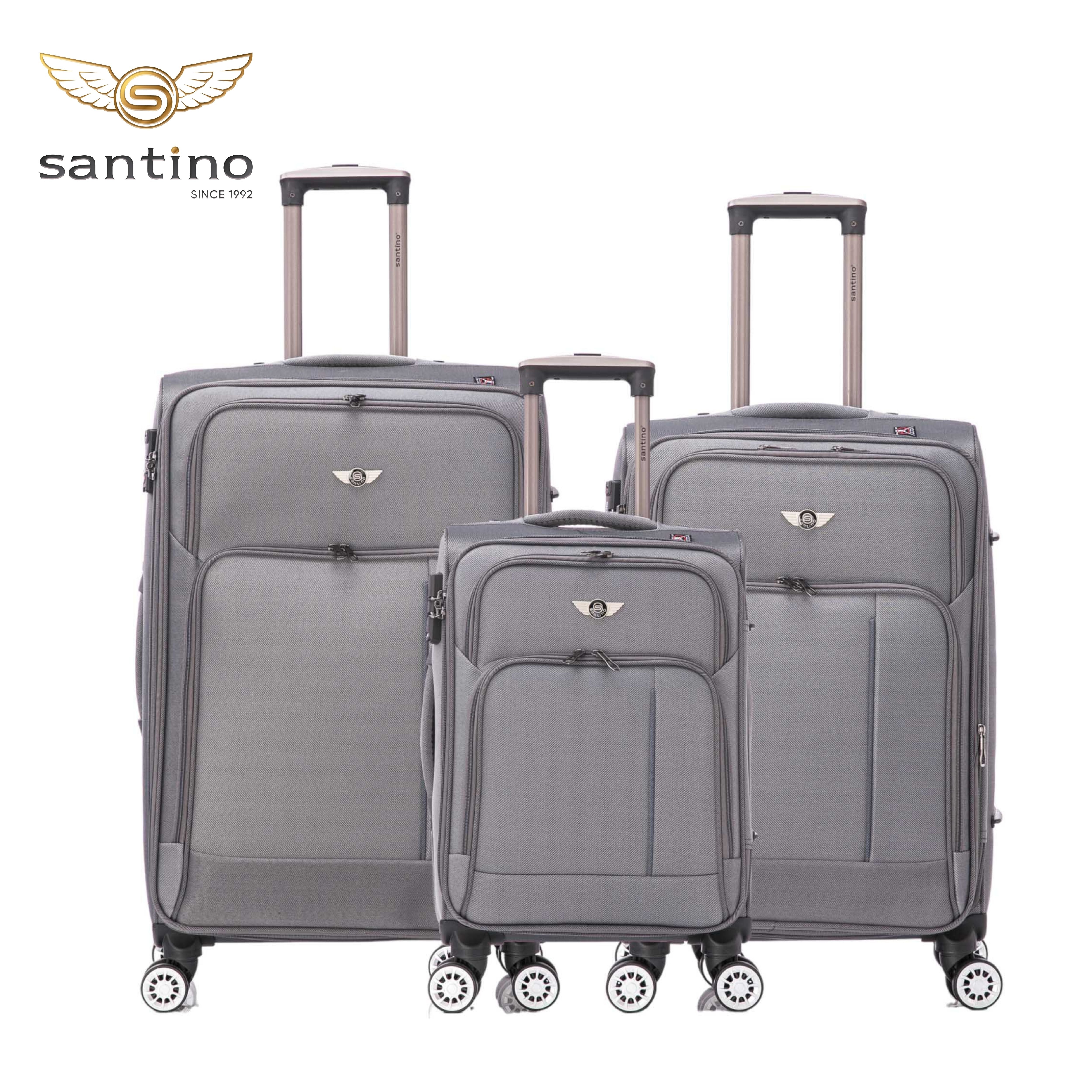 Santino Super Light Little Havana Luggage Set - LKV501J