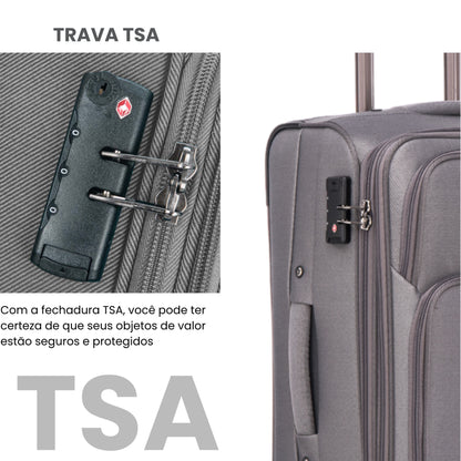 Santino Super Light Little Havana Luggage Set - LKV501J