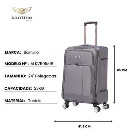 Santino Super Light Little Havana Luggage Set - LKV501J