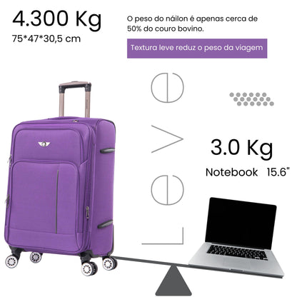 Santino Super Light Little Havana Luggage Set - LKV501J