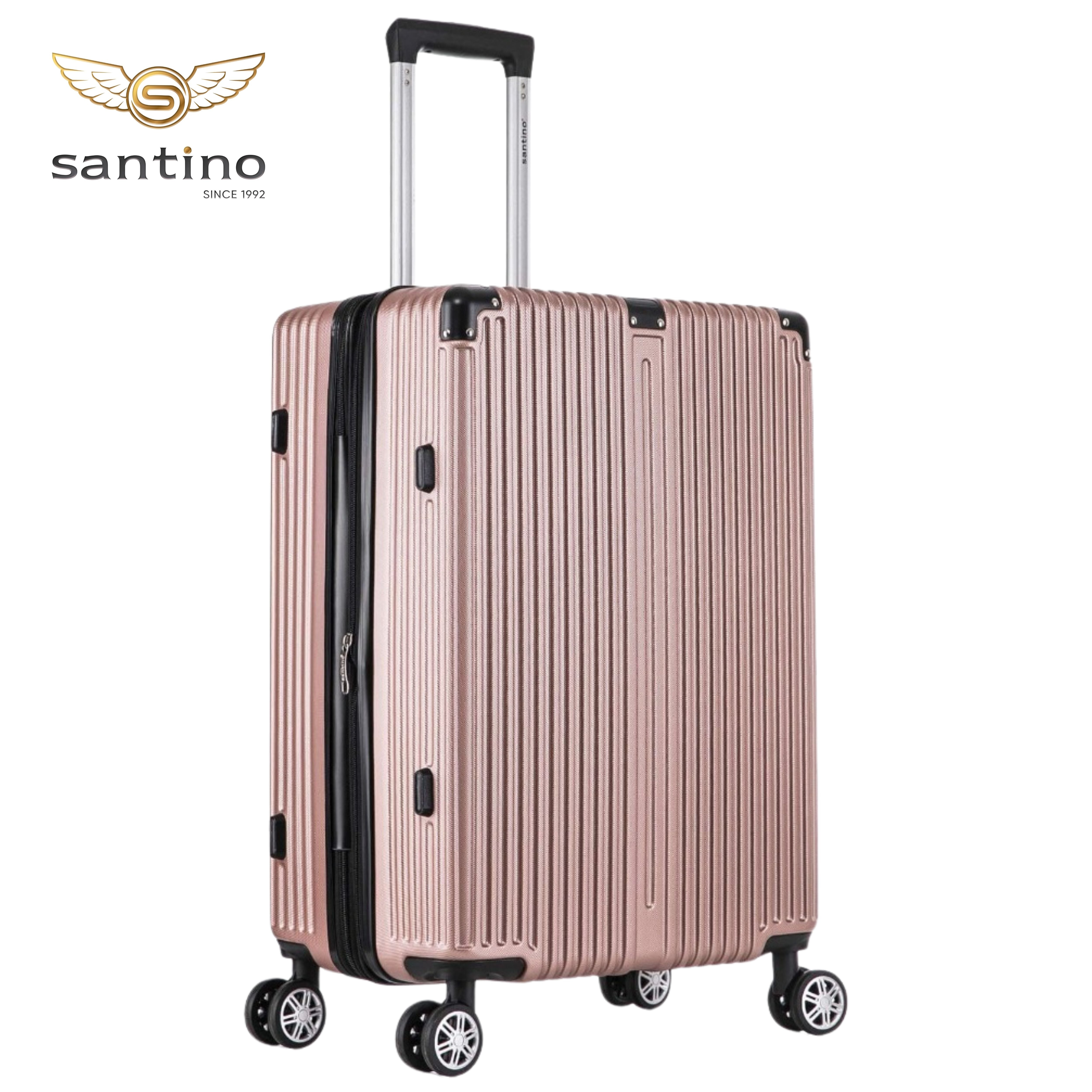 Santino 360° Hardside Dublin Suitcase Black L - AMZV204G