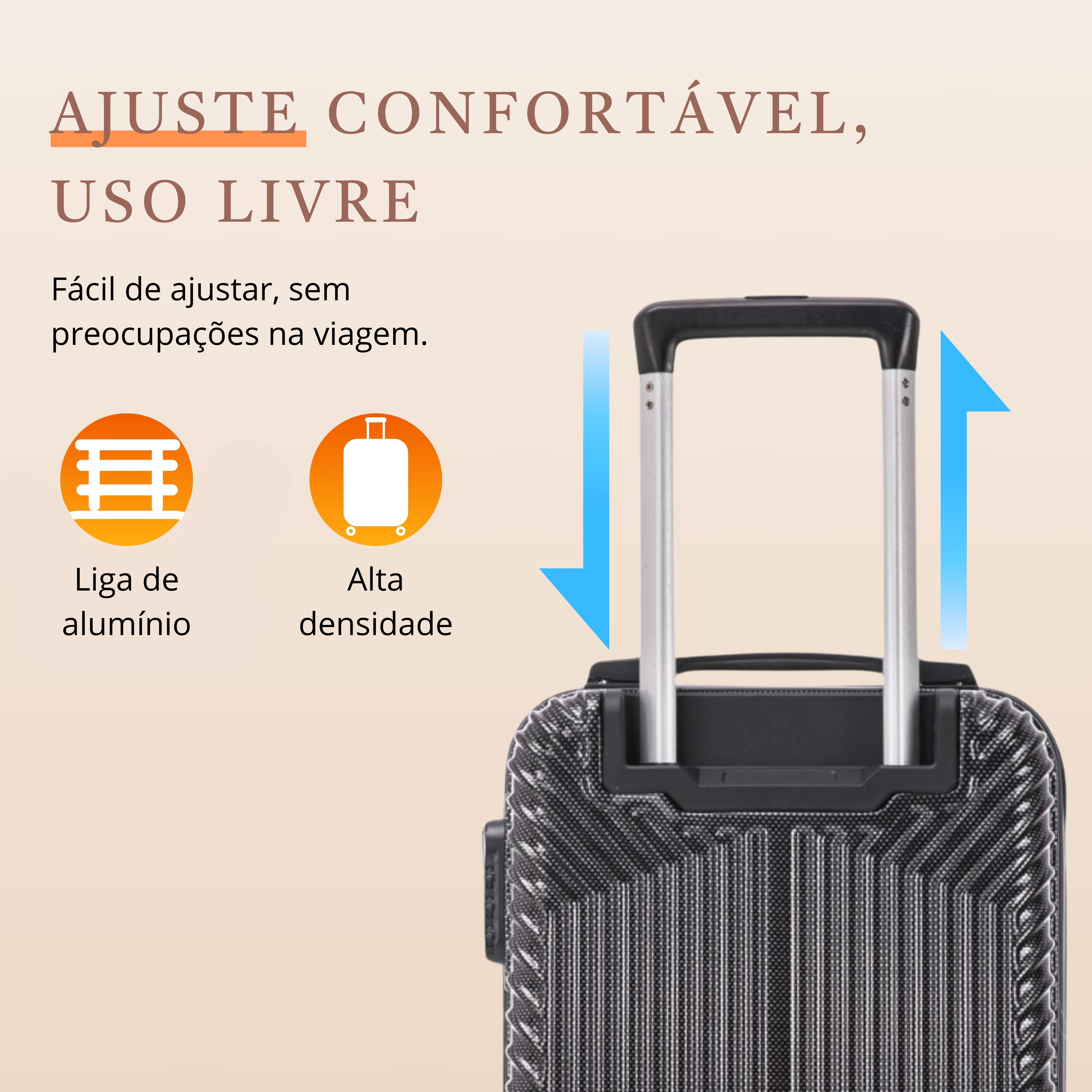 Santino Brooklyn Bridge PVC 360° Suitcase AMZV501P