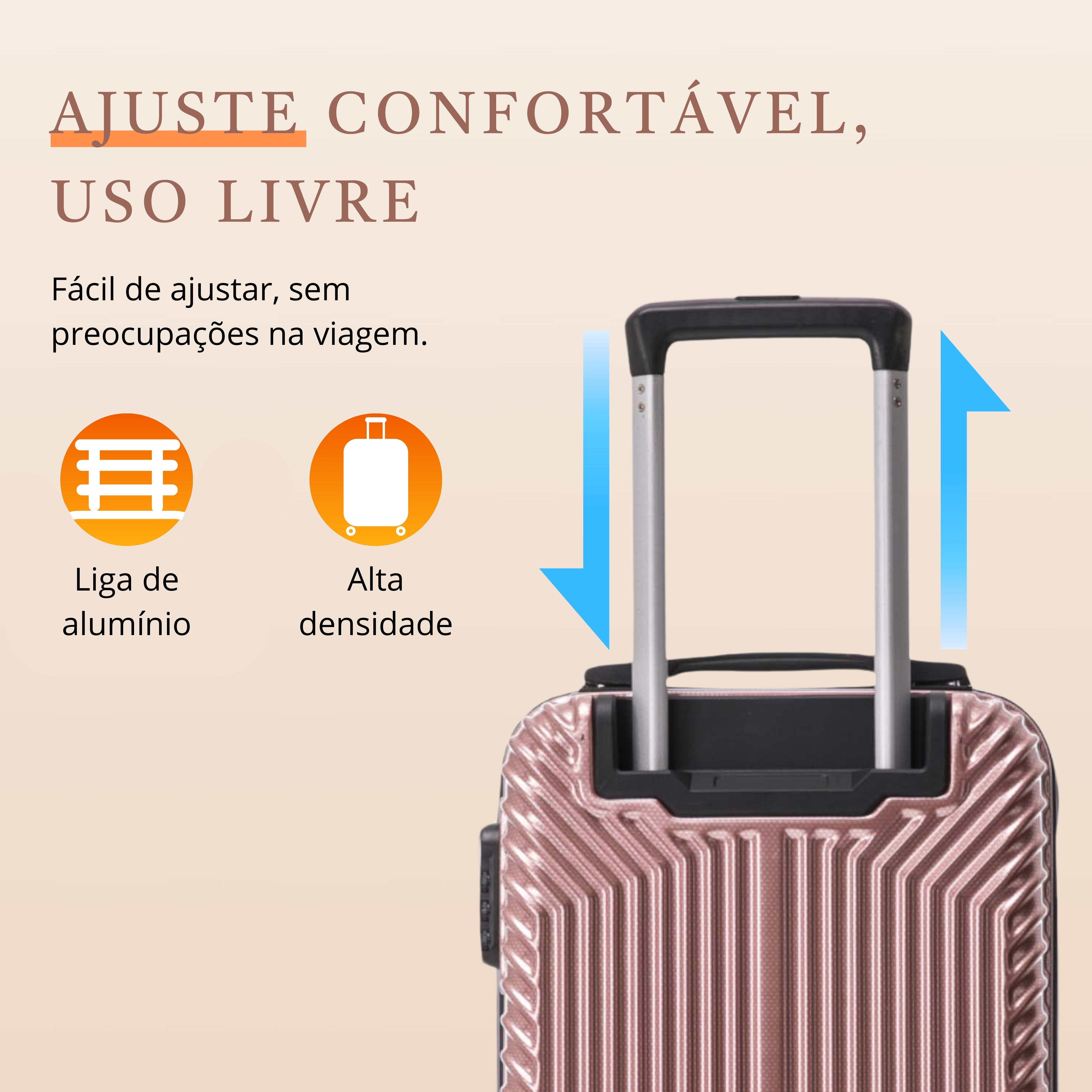 Santino Brooklyn Bridge PVC 360° Suitcase AMZV501P