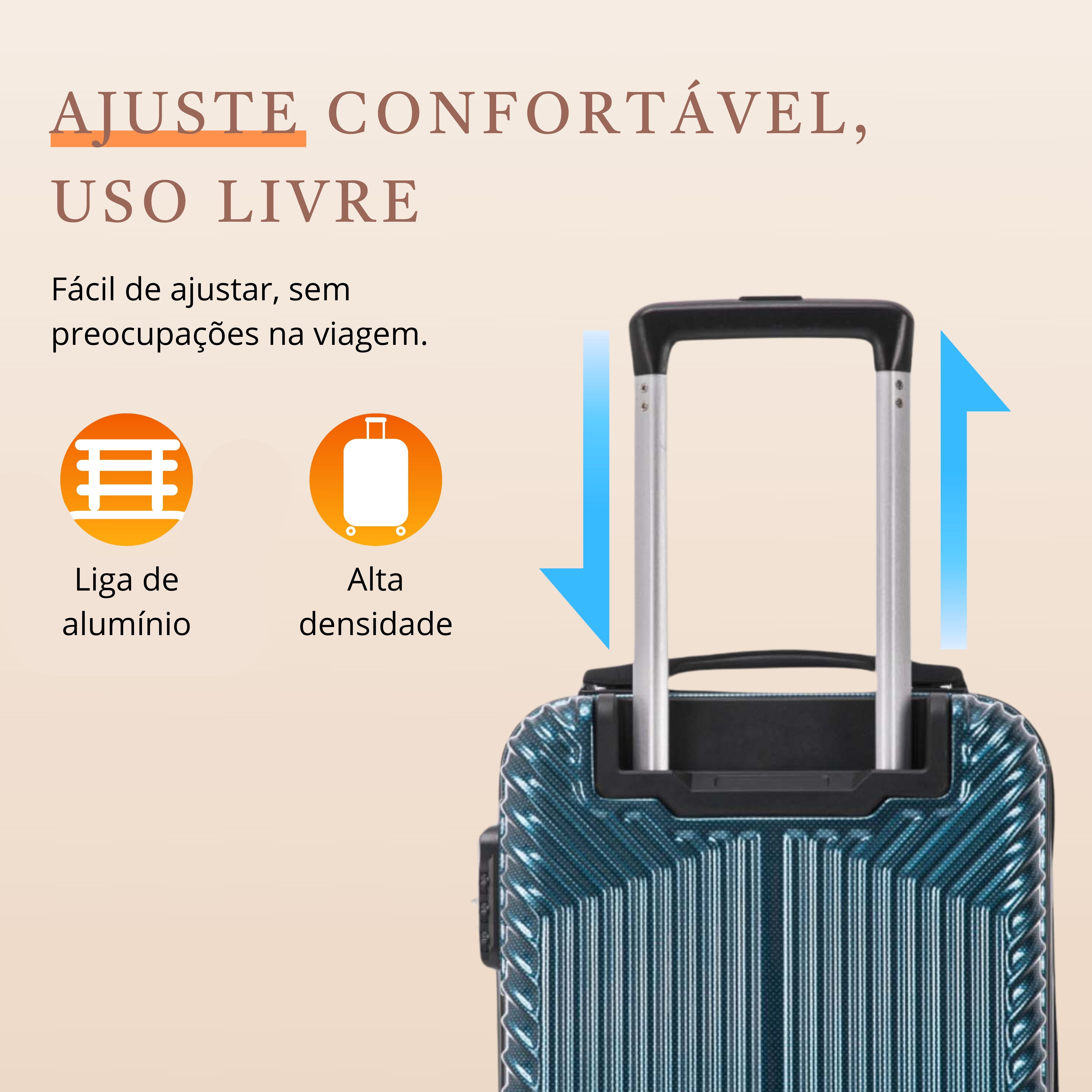 Santino Brooklyn Bridge PVC 360° Suitcase AMZV501P