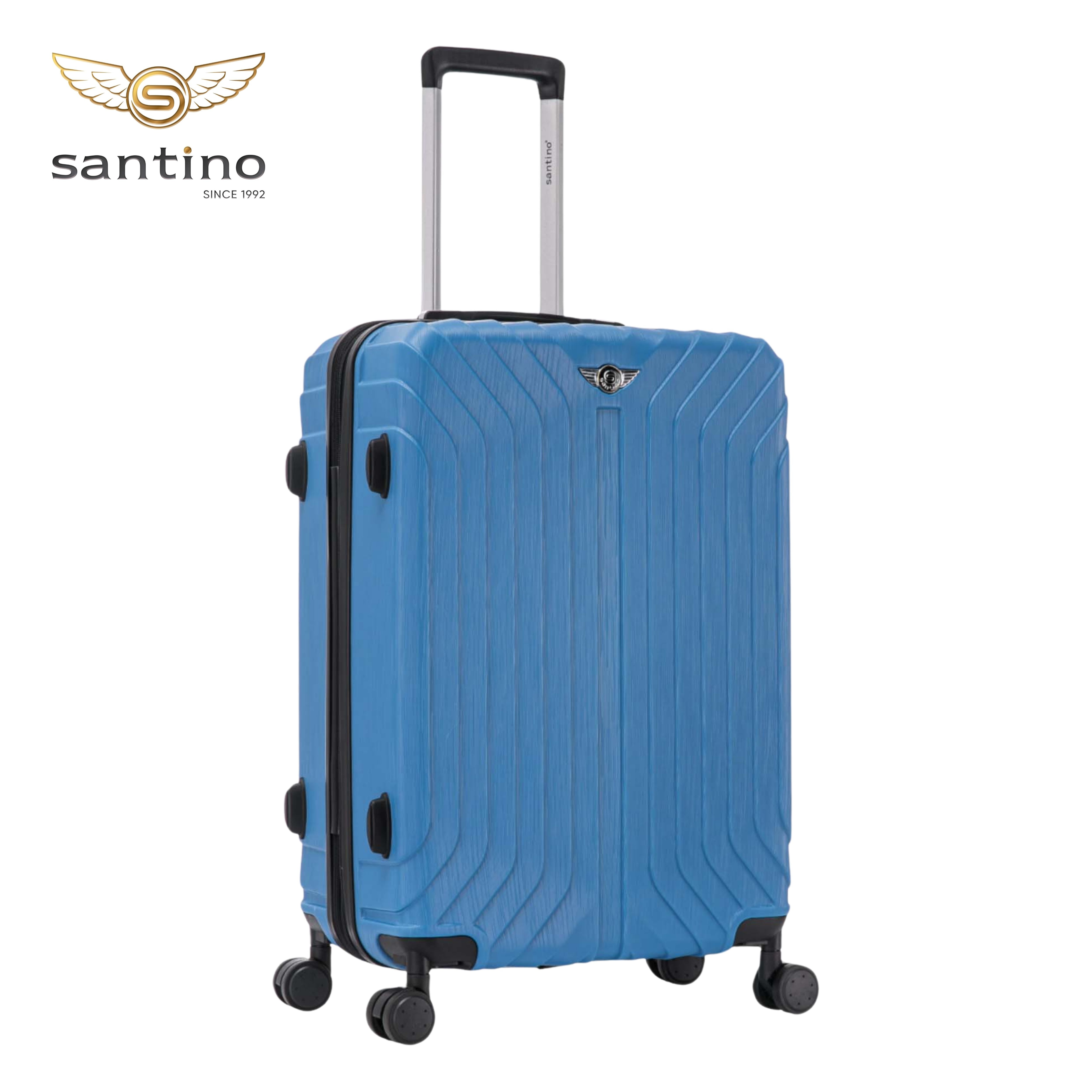 Liberty Statue Rigid Suitcase 360° Santino M AMZV502M