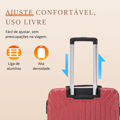 Liberty Statue Rigid Suitcase 360° Santino M AMZV502M