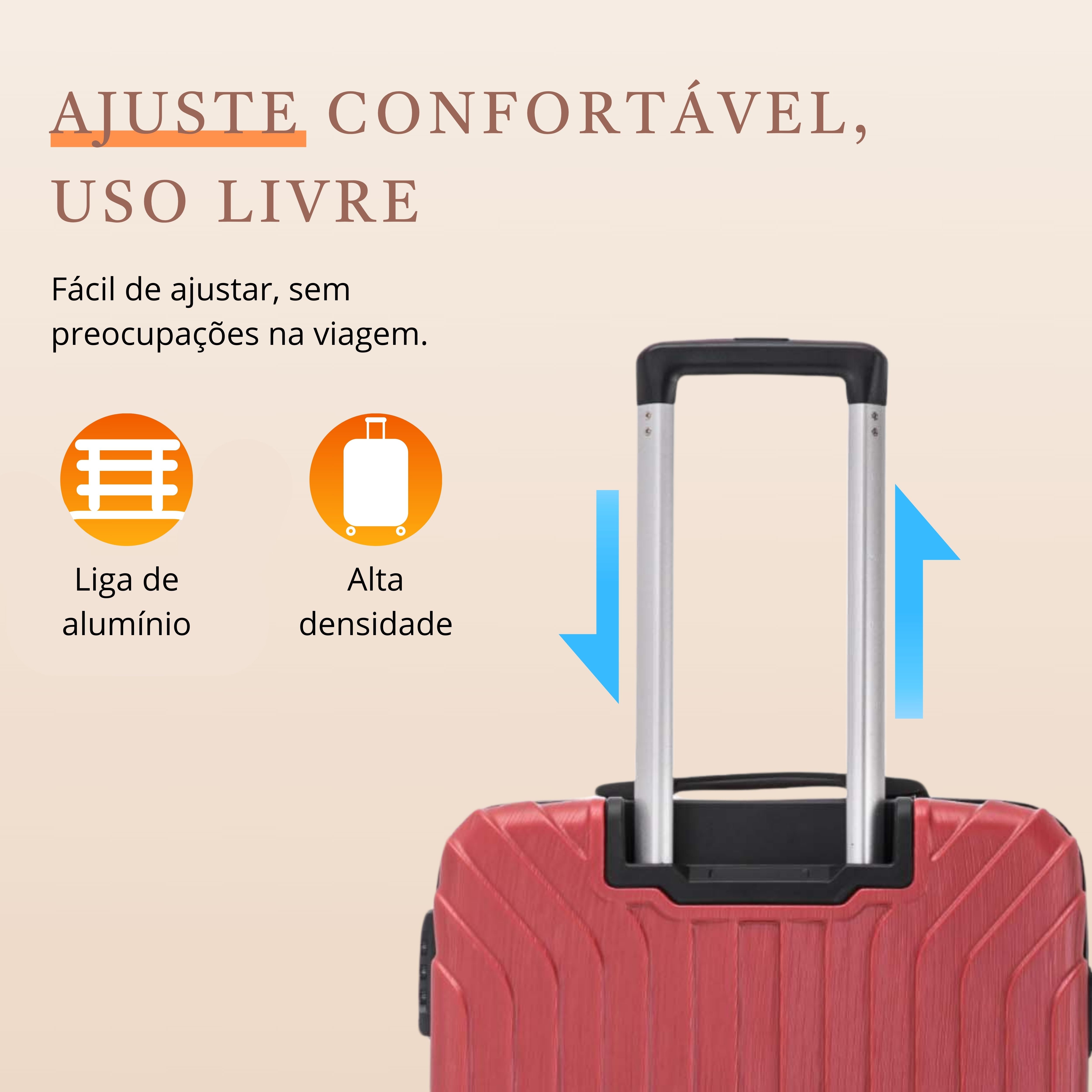 Liberty Statue Rigid Suitcase 360° Santino M AMZV502M