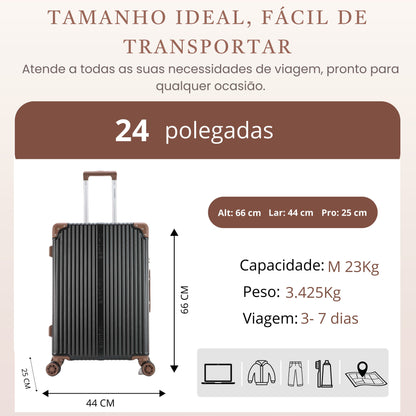Palazzio 360° Hardside Suitcase Santino M - APLV191M