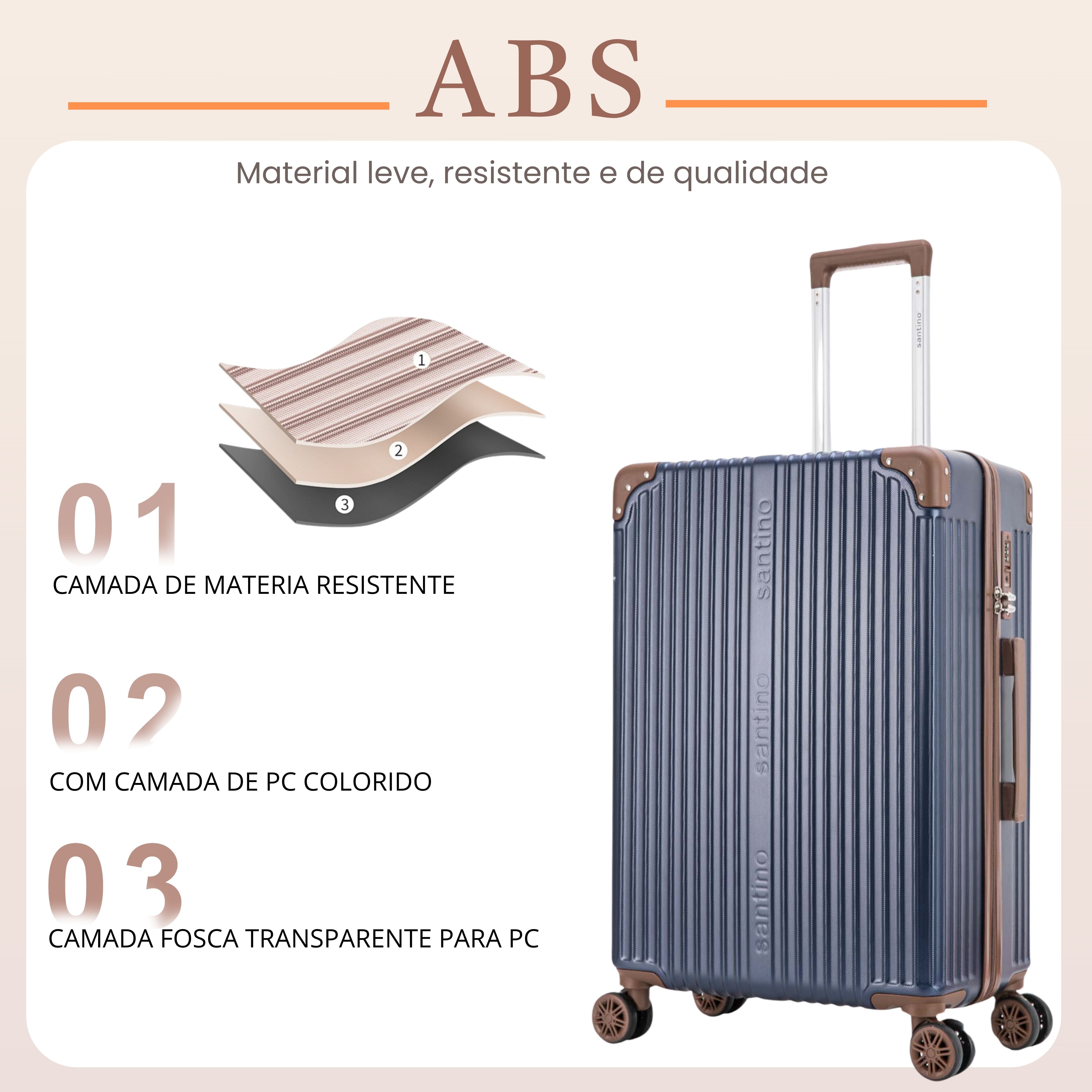 Palazzio 360° Hardside Suitcase Santino G - APLV191G