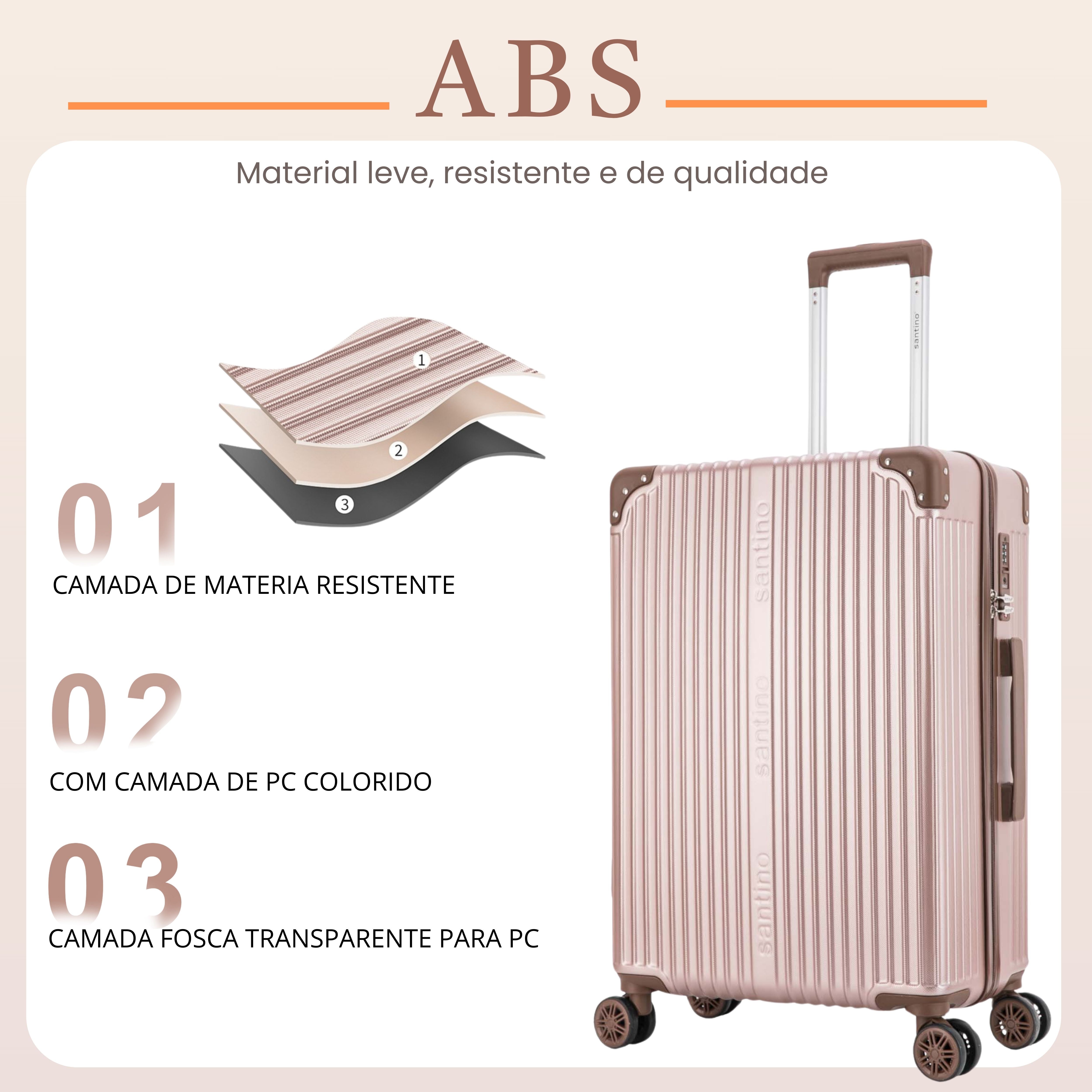 Palazzio 360° Hardside Suitcase Santino M - APLV191M