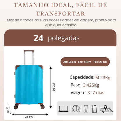 Palazzio 360° Hardside Suitcase Santino M - APLV191M