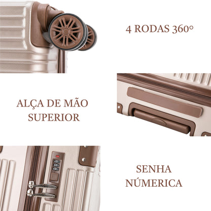 Palazzio 360° Hardside Suitcase Santino M - APLV191M