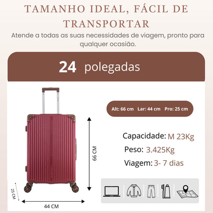Palazzio 360° Hardside Suitcase Santino M - APLV191M