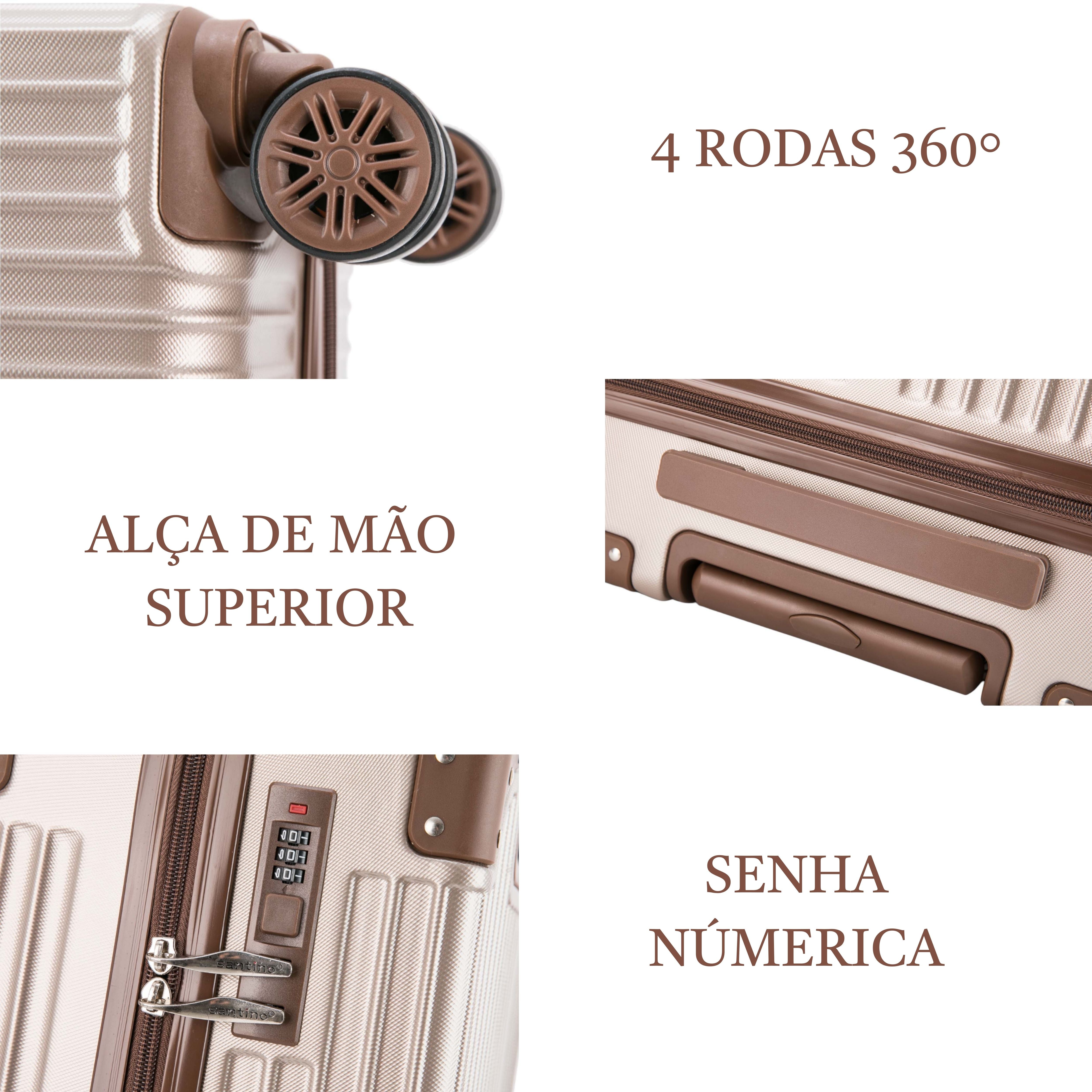 Palazzio 360° Hardside Suitcase Santino M - APLV191M