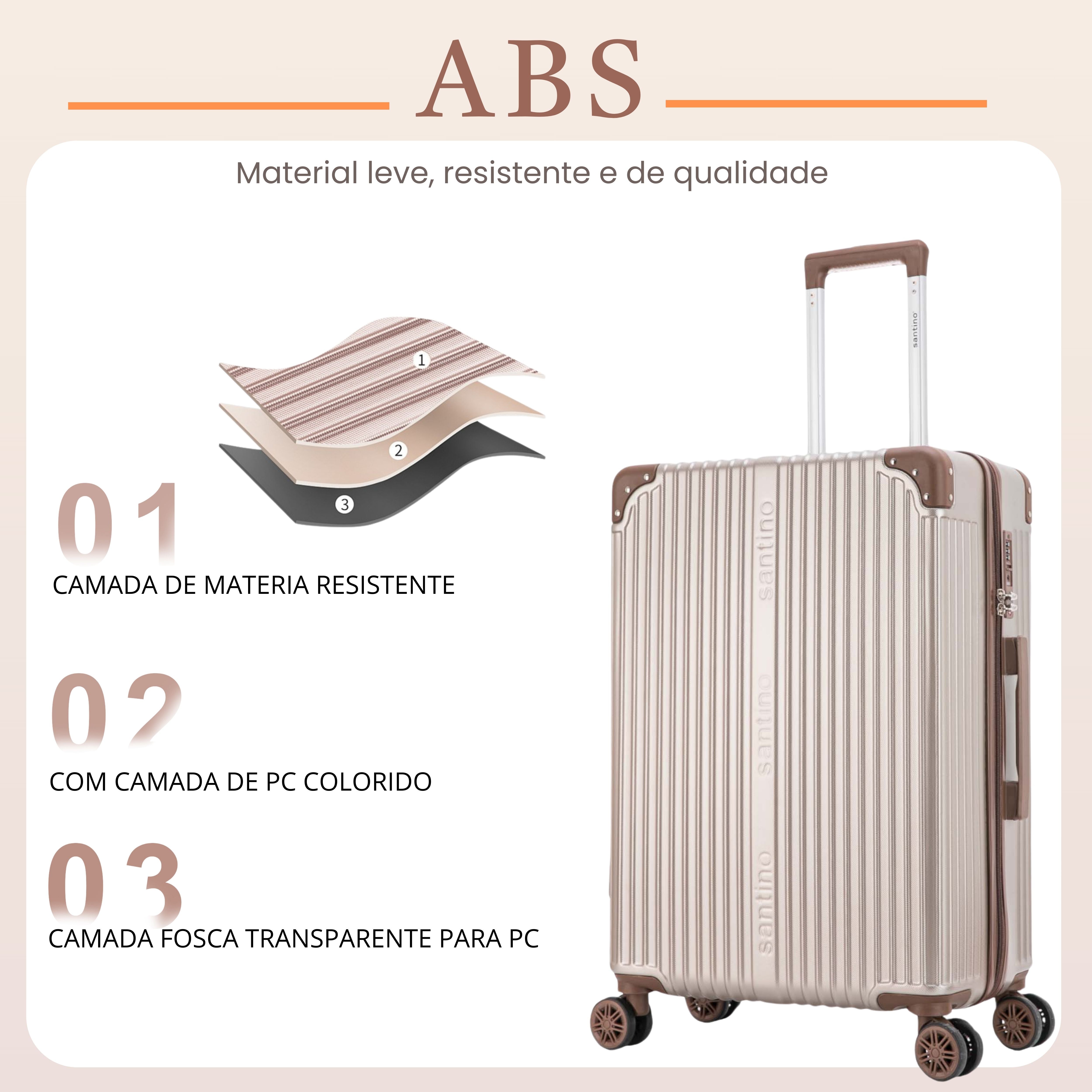 Palazzio 360° Hardside Suitcase Santino M - APLV191M