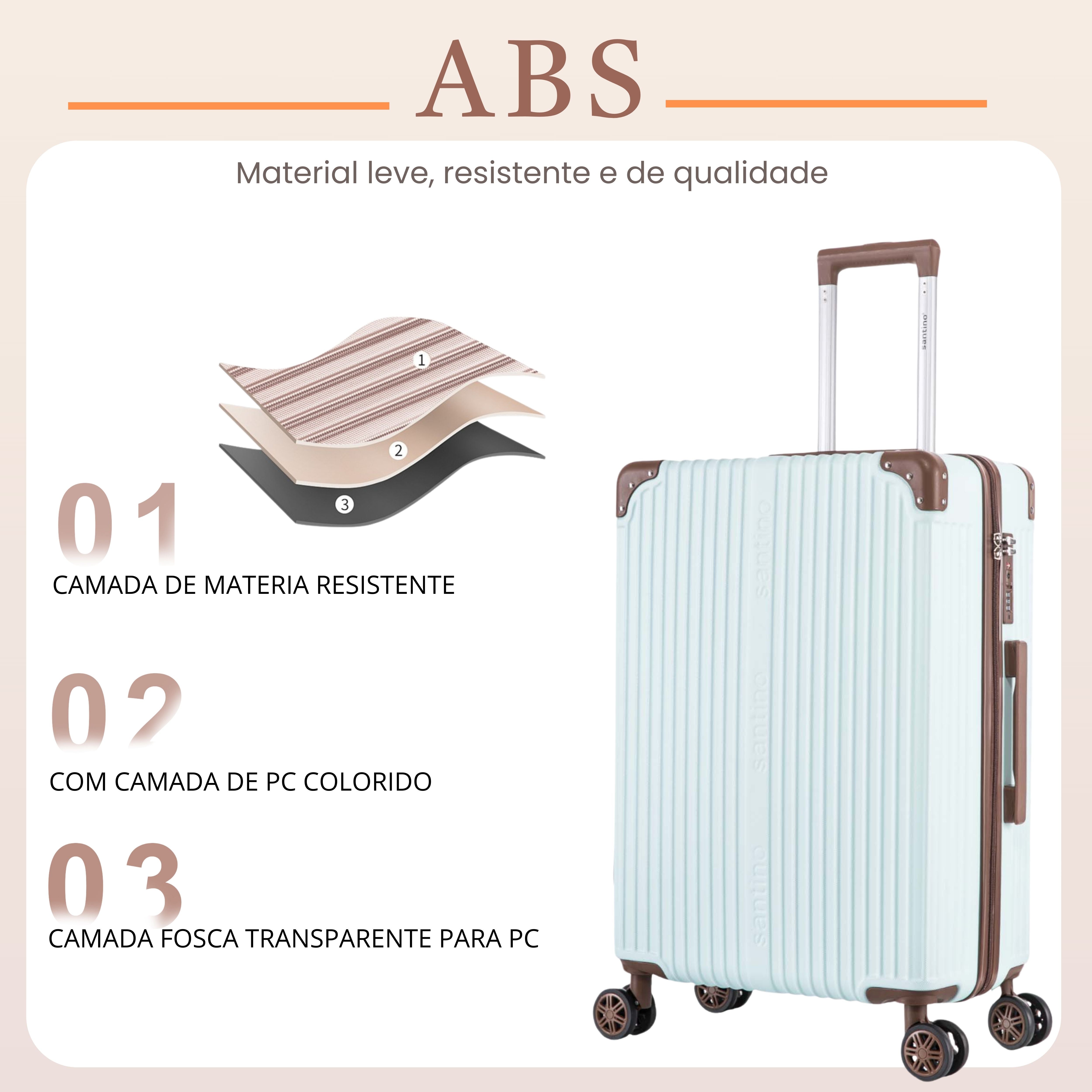 Palazzio 360° Hardside Suitcase Santino M - APLV191M