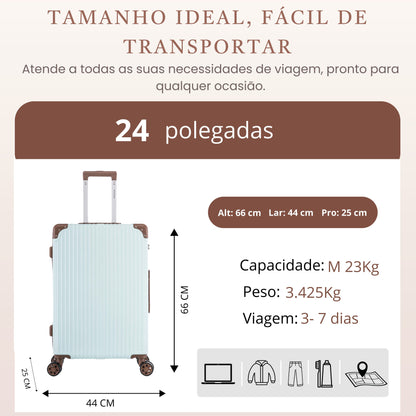 Palazzio 360° Hardside Suitcase Santino M - APLV191M