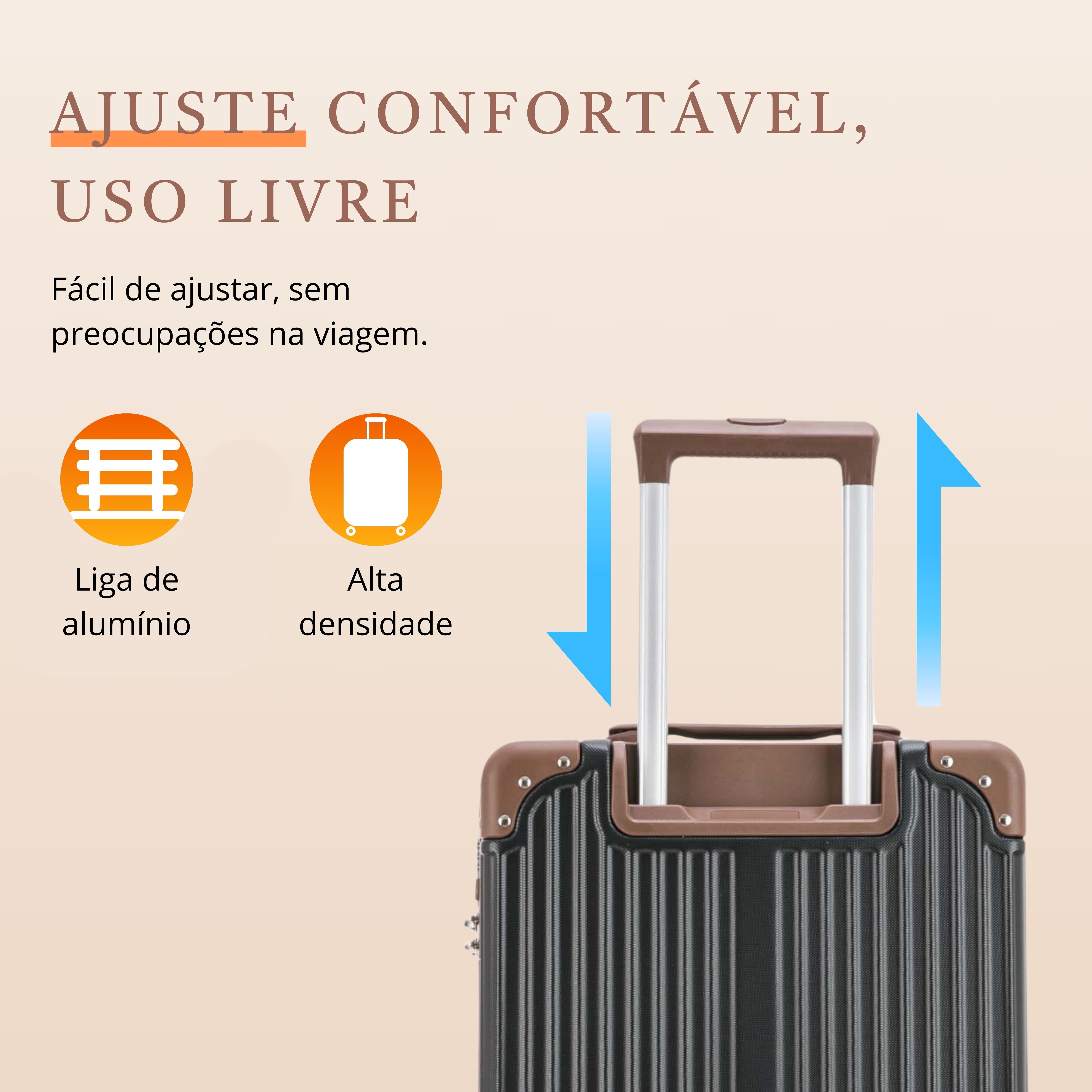 Palazzio 4-Wheel 360º Carry-On Suitcase Santino APLV191P