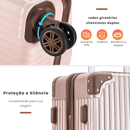 Palazzio 4-Wheel 360º Carry-On Suitcase Santino APLV191P