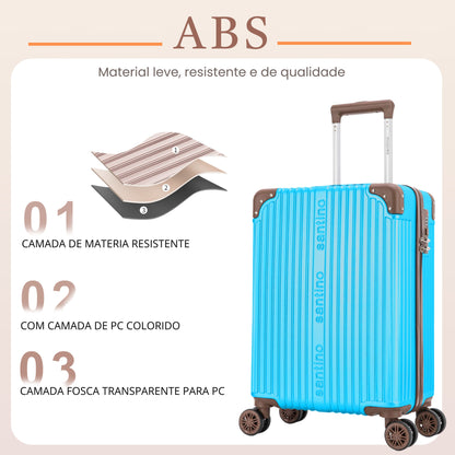 Palazzio 4-Wheel 360º Carry-On Suitcase Santino APLV191P