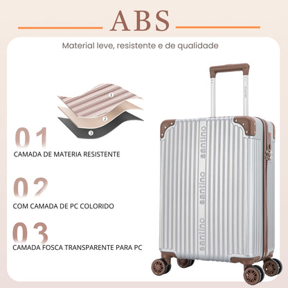 Palazzio 4-Wheel 360º Carry-On Suitcase Santino APLV191P