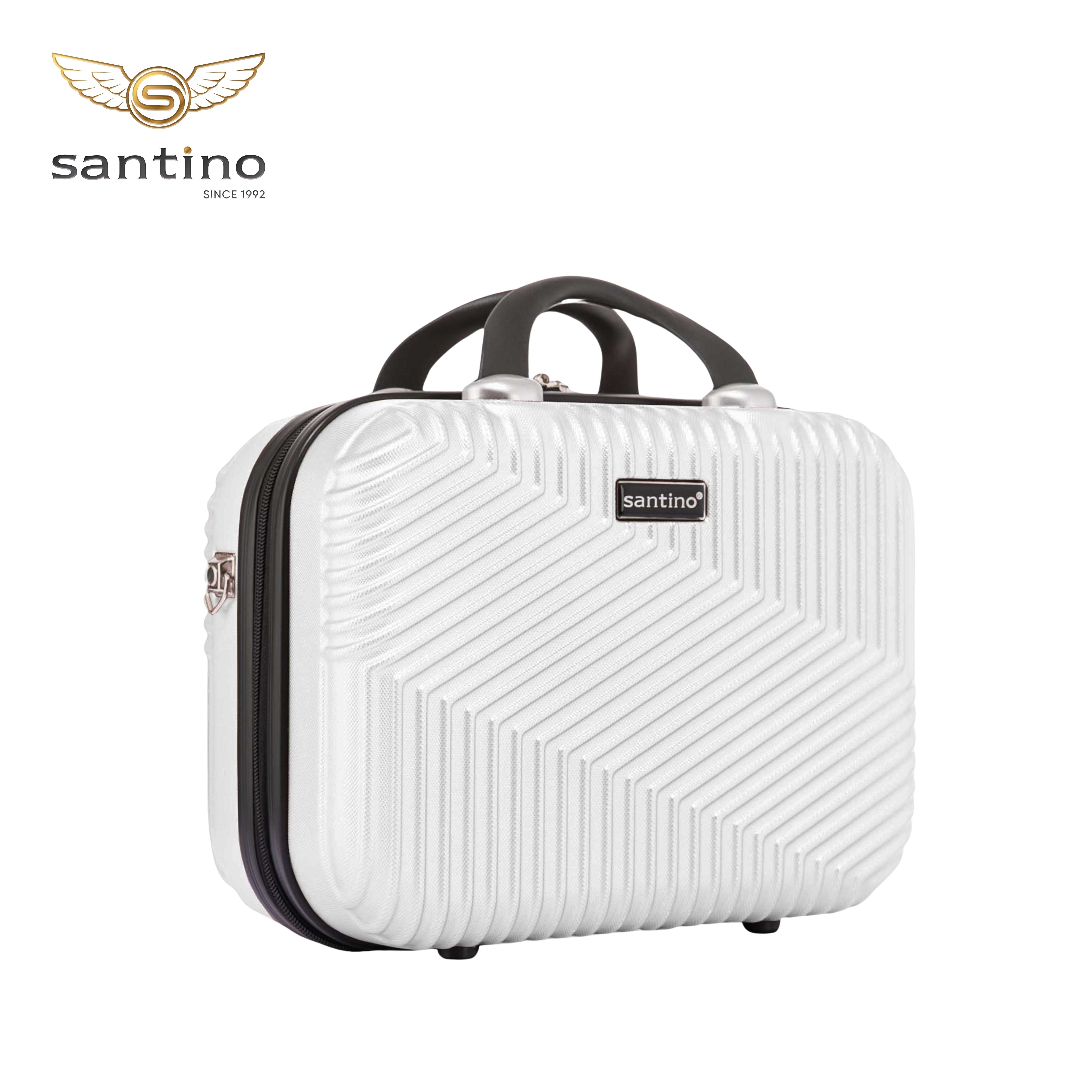 Santino M Geometric Rigid Toiletry Bag - ASAF7003M