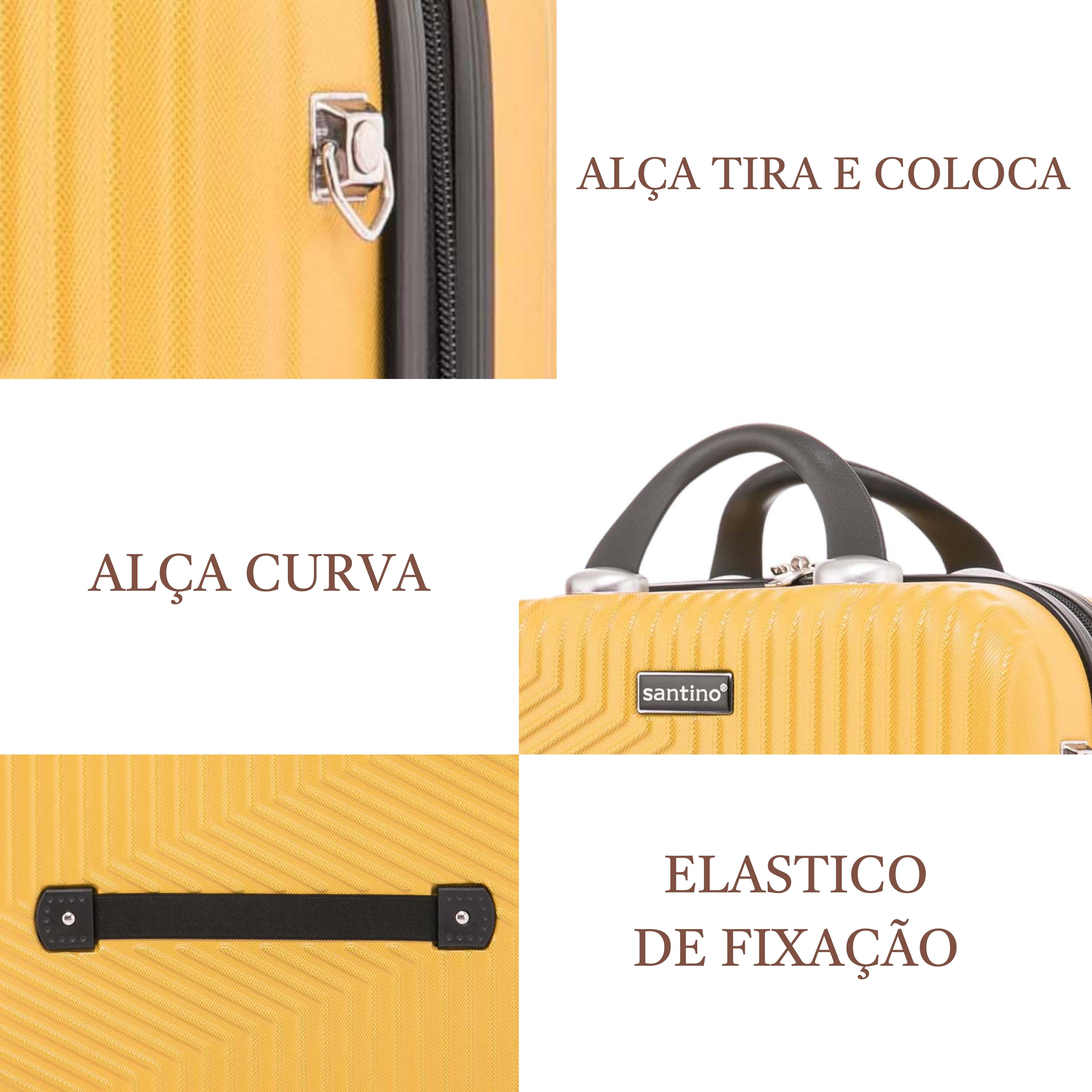 Santino M Geometric Rigid Toiletry Bag - ASAF7003M