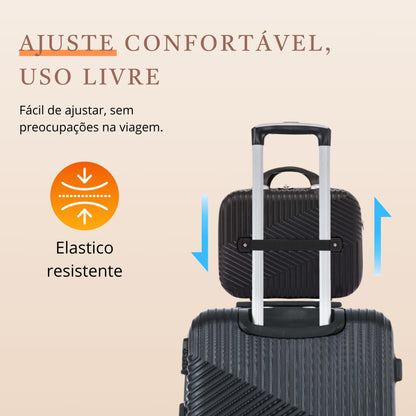 Santino P Geometric Rigid Toiletry Bag ASAF7003P