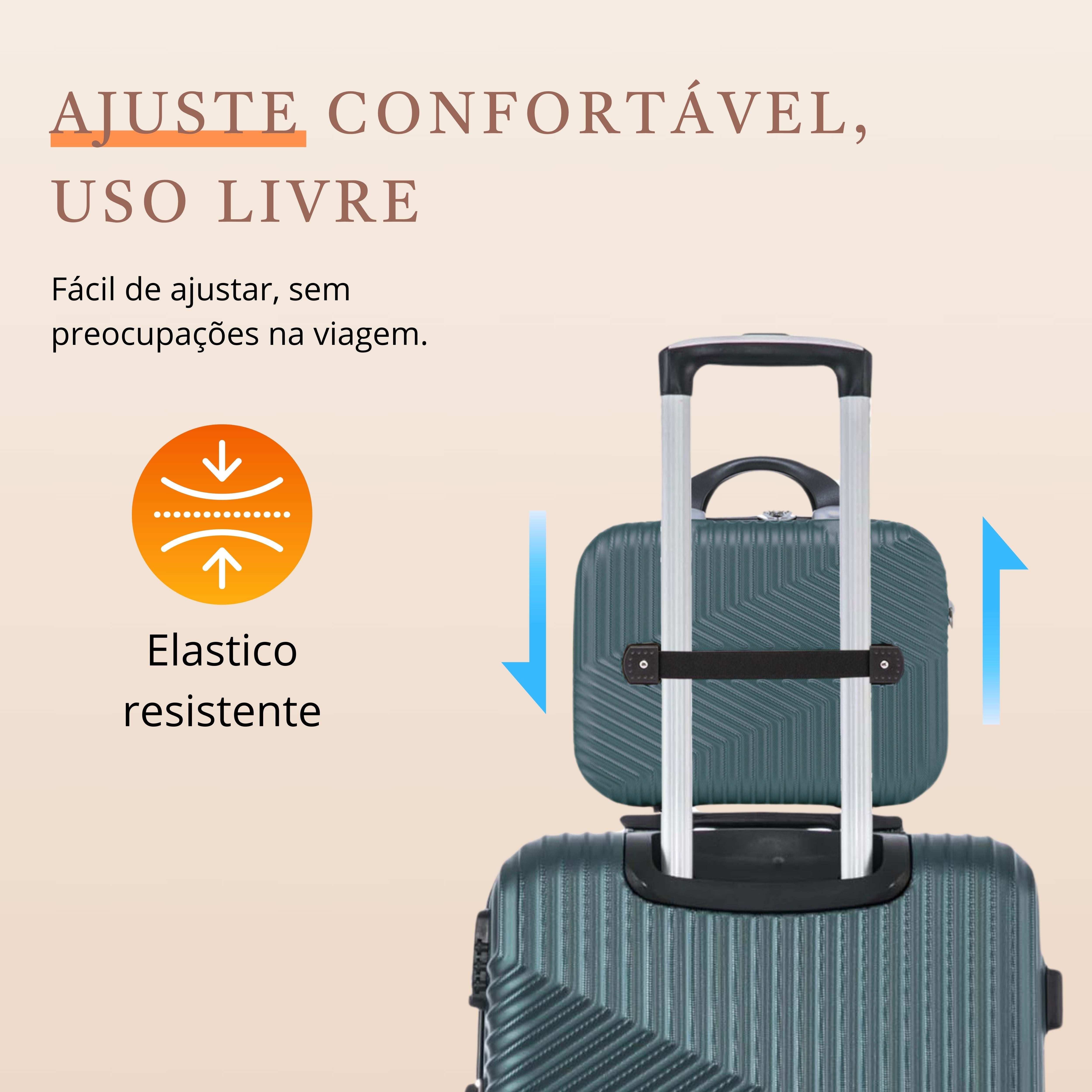 Santino P Geometric Rigid Toiletry Bag ASAF7003P