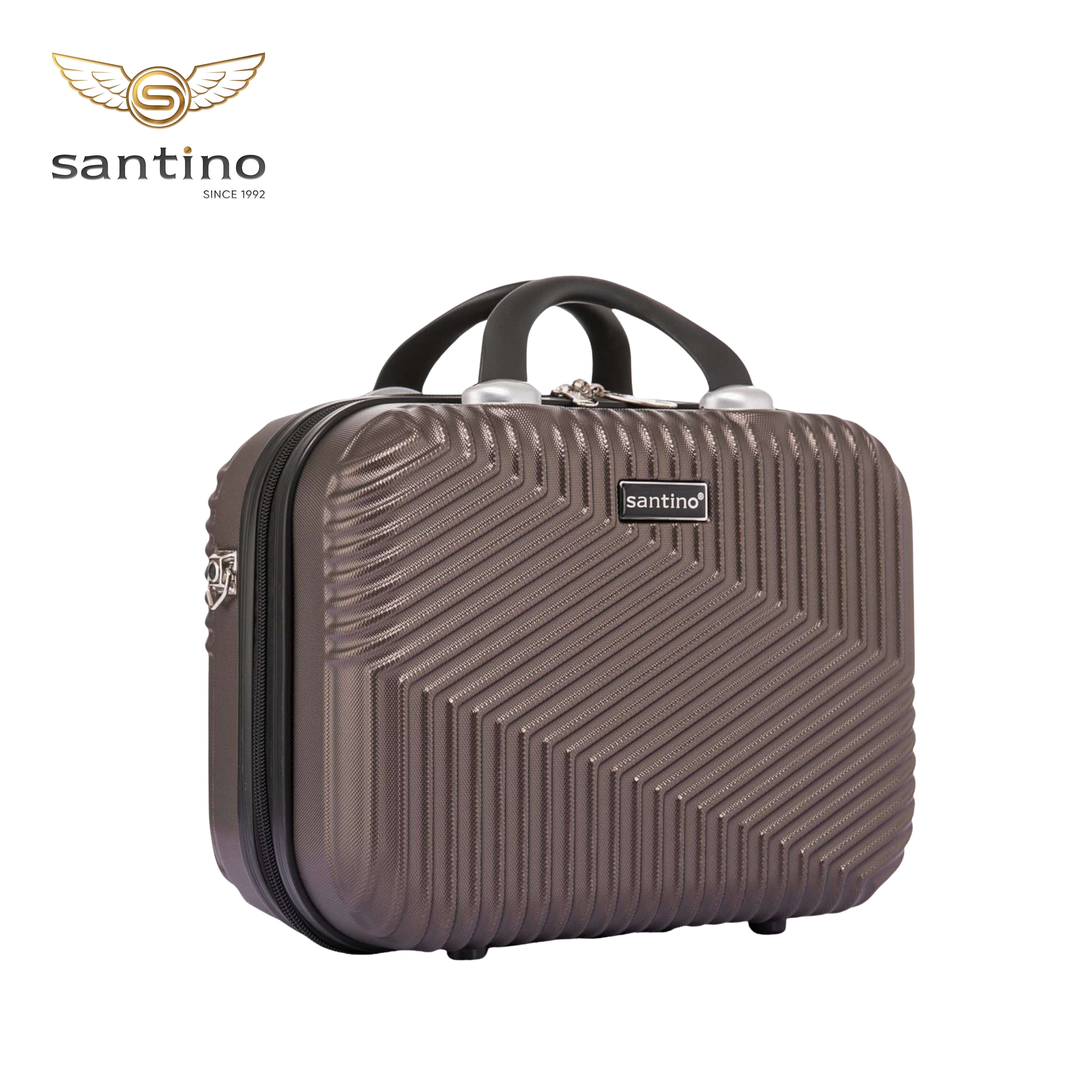 Santino P Geometric Rigid Toiletry Bag ASAF7003P