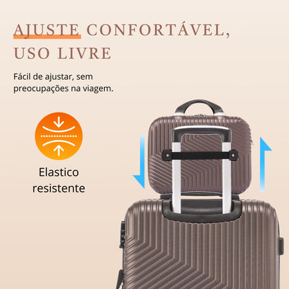 Santino P Geometric Rigid Toiletry Bag ASAF7003P