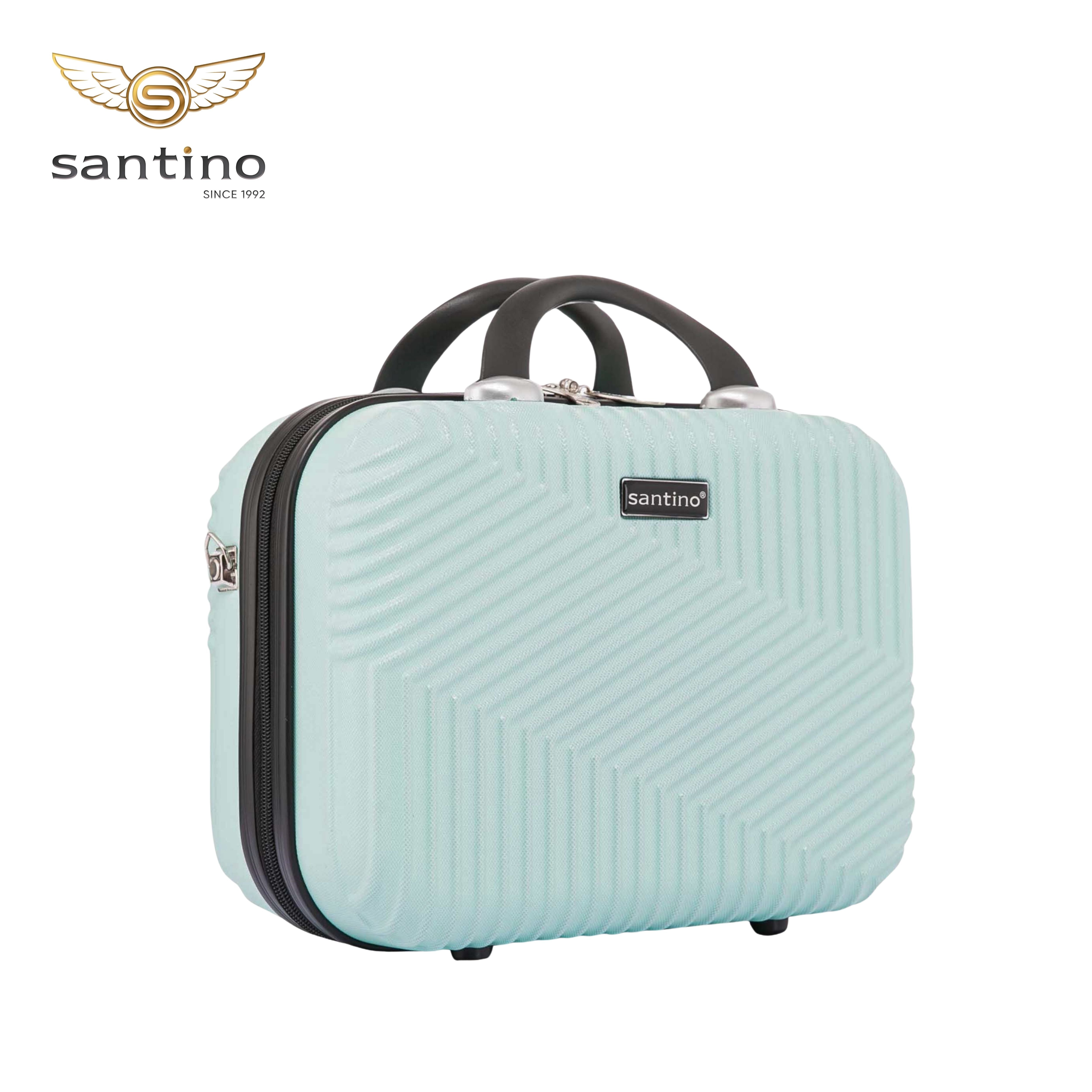 Santino P Geometric Rigid Toiletry Bag ASAF7003P