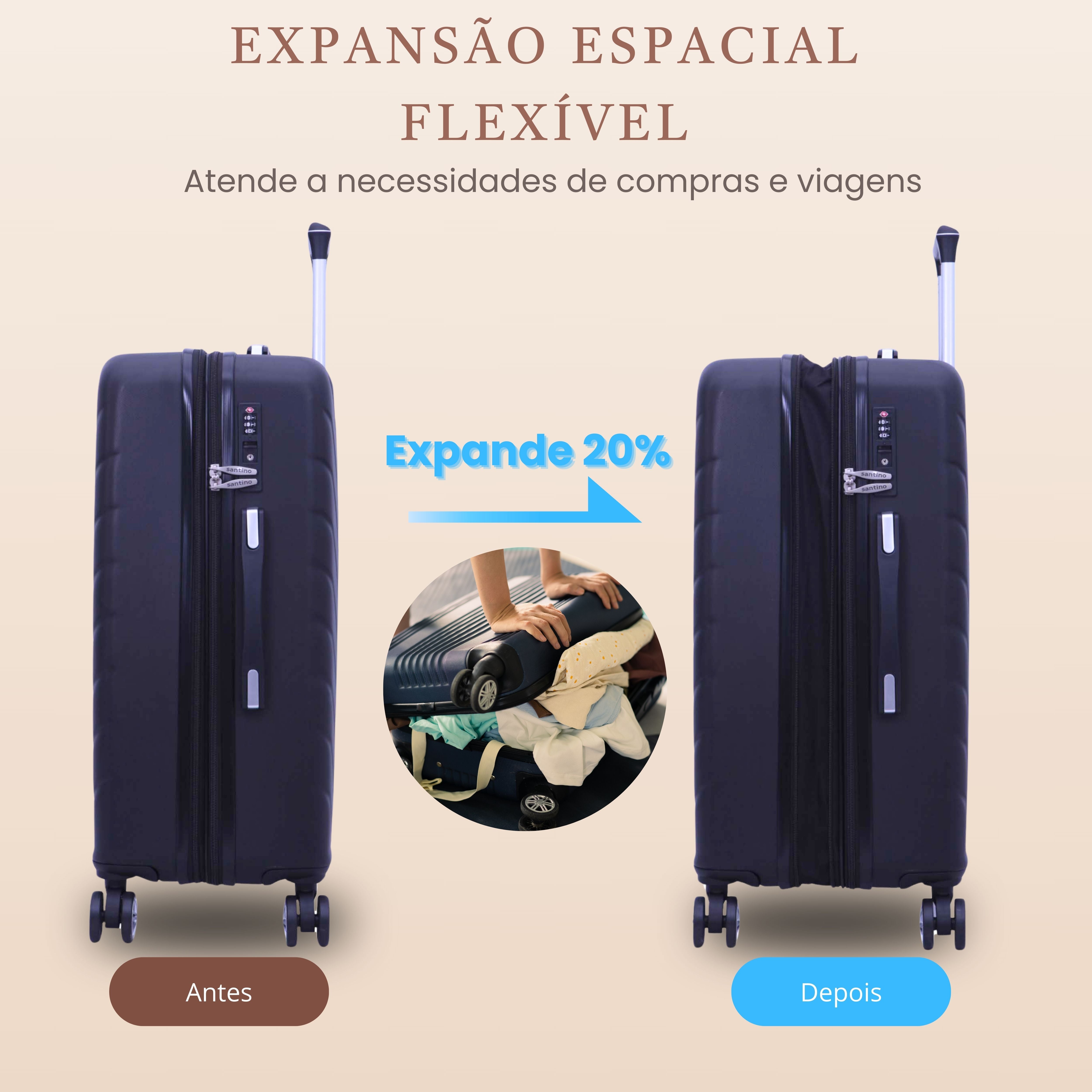 Santino G 360° Hardside Boston Suitcase - ASDV223G