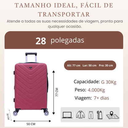Santino G 360° Hardside Boston Suitcase - ASDV223G