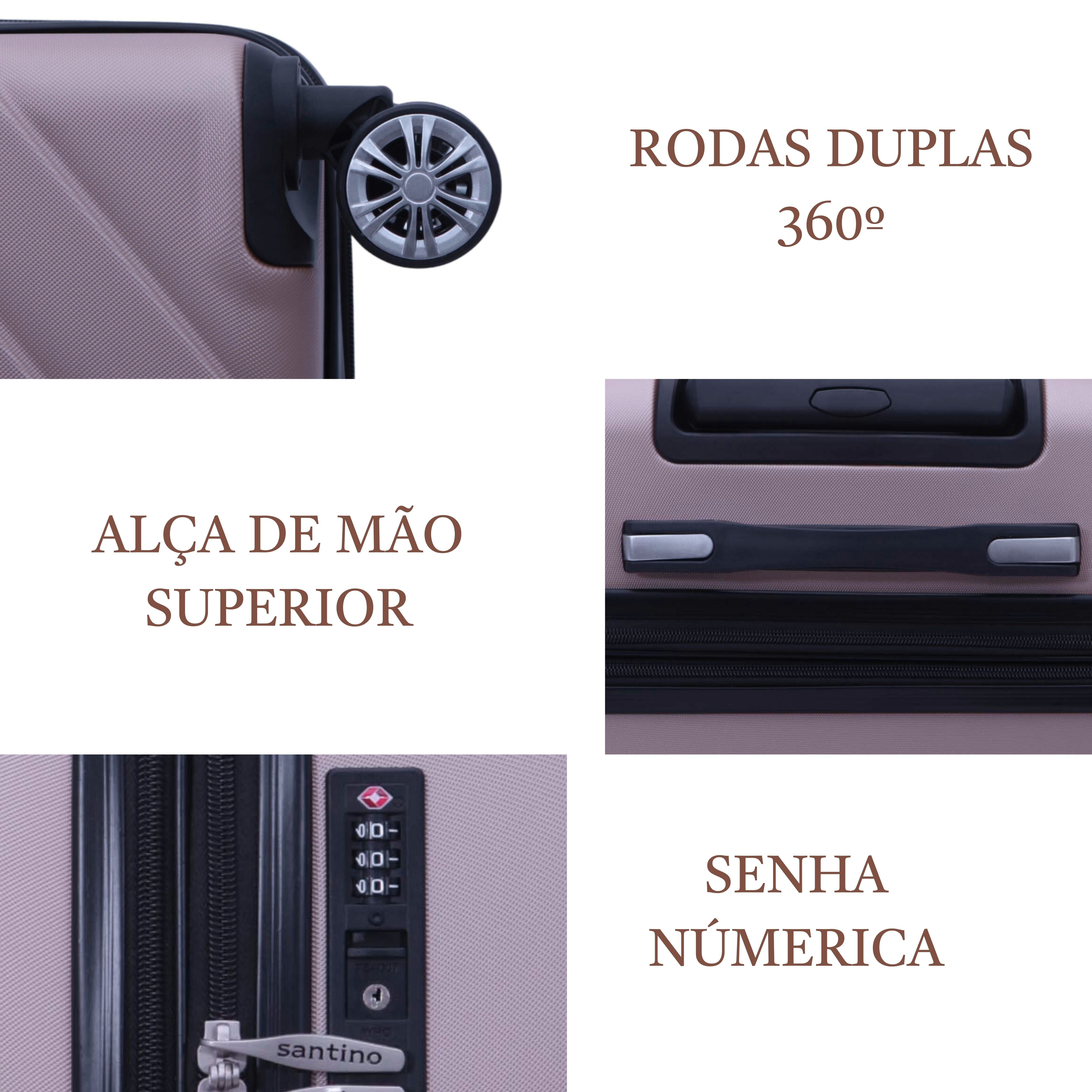 Santino G 360° Hardside Boston Suitcase - ASDV223G