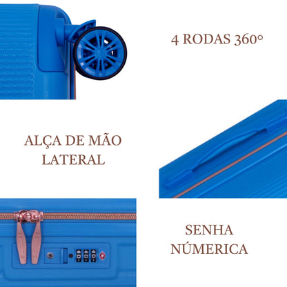 Versailles Rigid 360° Santino G Travel Suitcase - ASDV501G